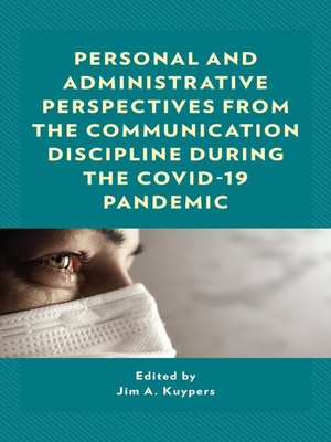 cover image of Personal and Administrative Perspectives from the Communication Discipline during the COVID-19 Pandemic